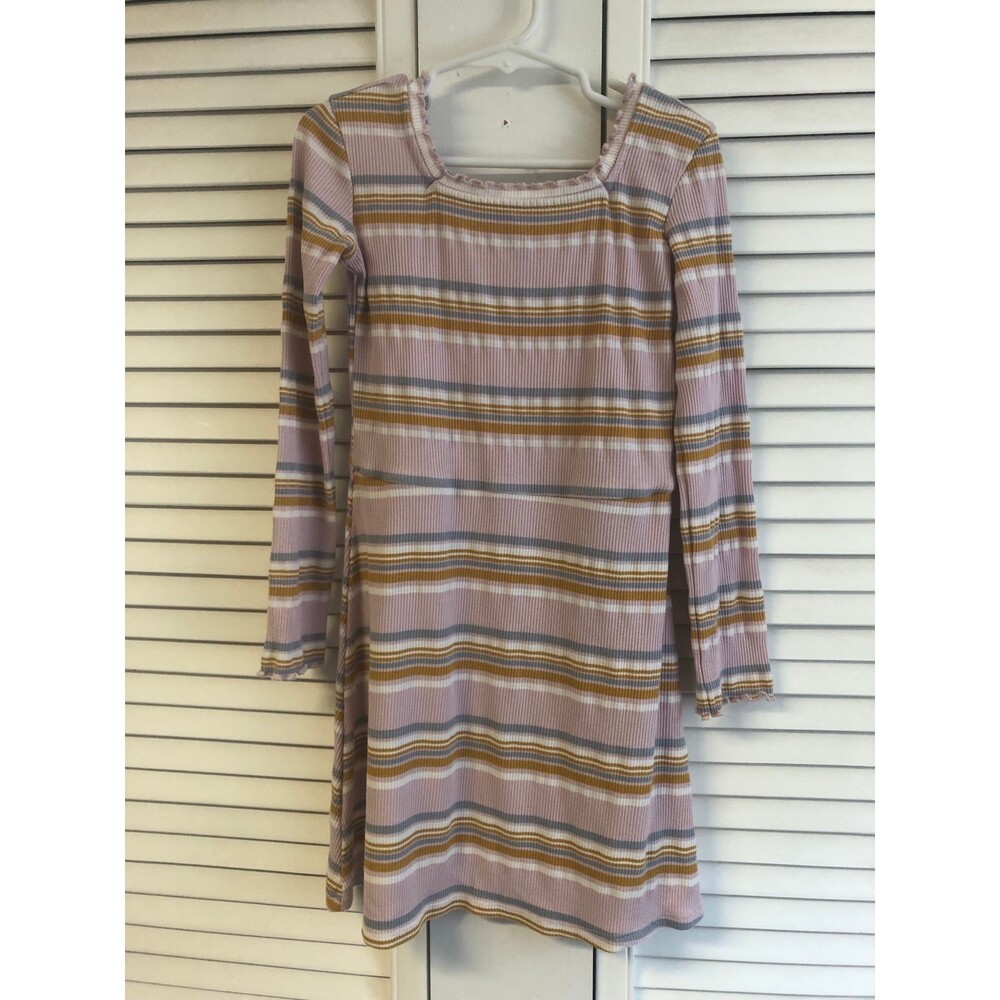 Art class size 4-5 striped rib dress
